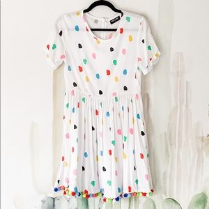 Lazy Oaf Pom Pom Dress size S